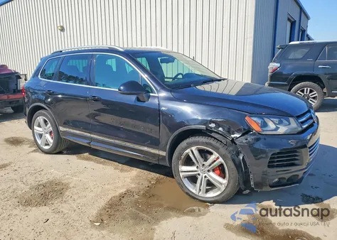 2014 Volkswagen Touareg Tdi из США, поврежденный, VIN WVGDP9BPXED007867